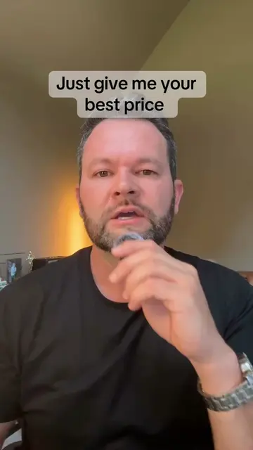 ‘Just give me your best price’ is a trap — give it away for nothing and you’ve l