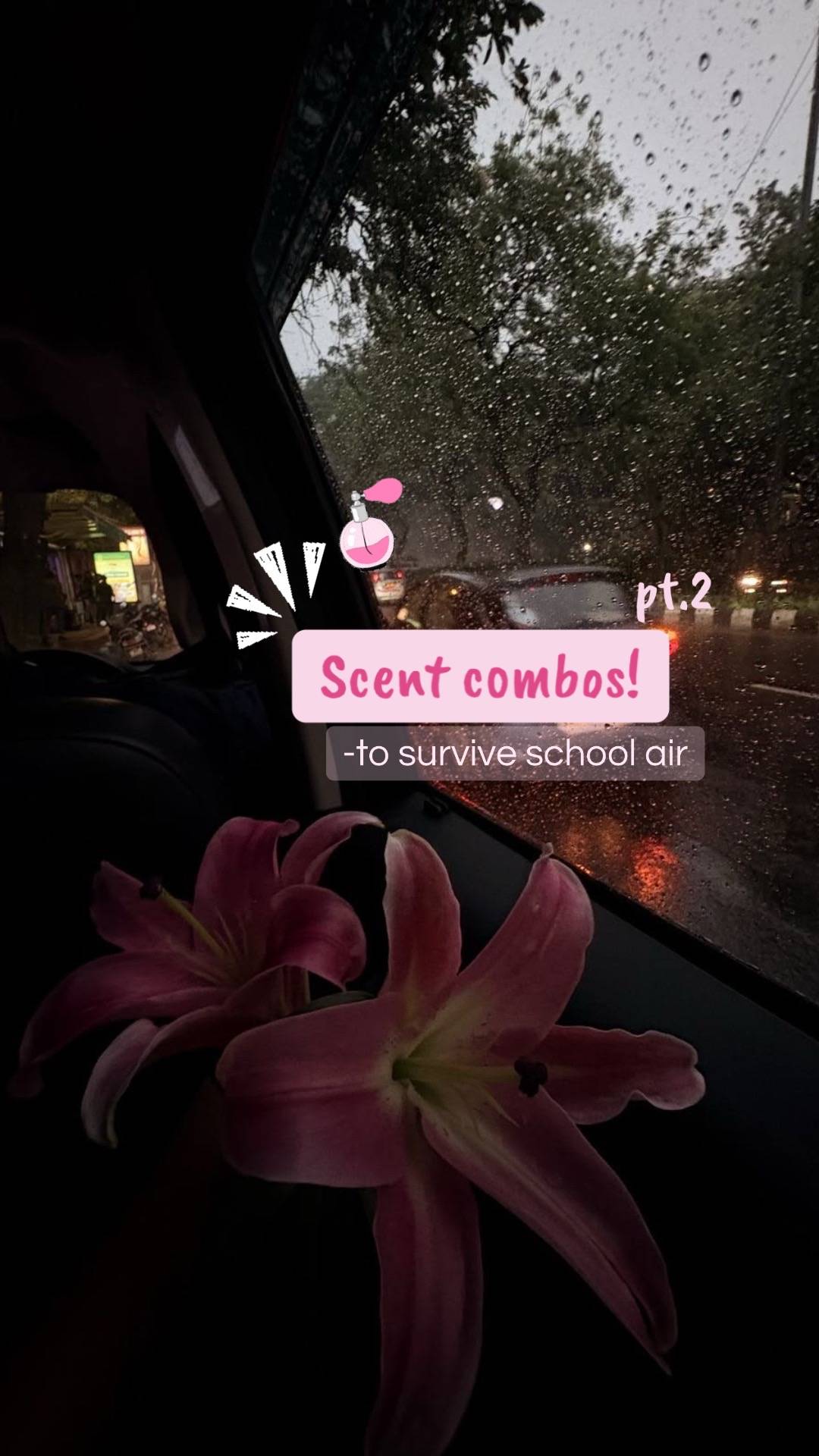 How to survive school air with these scent combos! #fragrance #combo #creatorsea