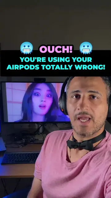 🎧 You're using your AirPods the WRONG way... and it's ruining your audio! 🤯
 
