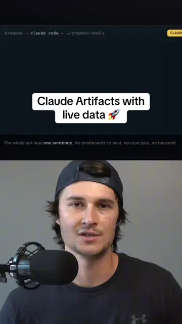 Claude Artifacts with live data are finally here #ai #aitools #aitutorial #aiage