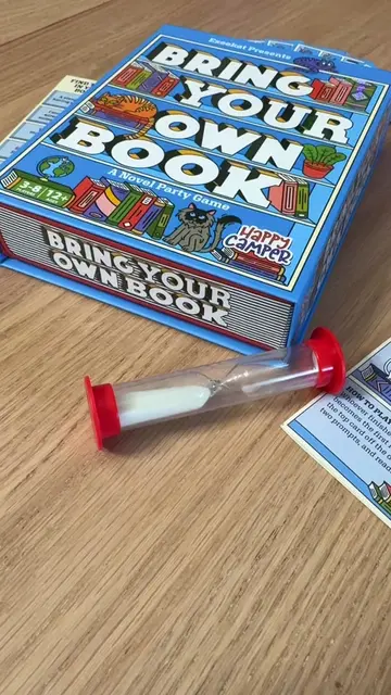 Bring Your Own Book is available now!! @Happy Camper Games #boardgames #BookTok 