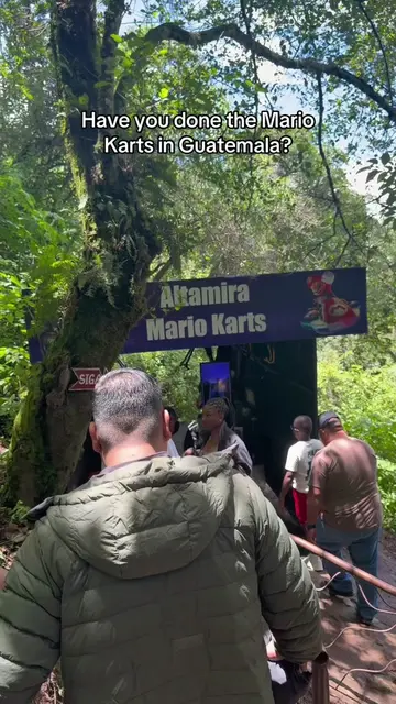 Must do experience in Guatemala. Race Mario Karts at Altamira. Enjoy scenic view
