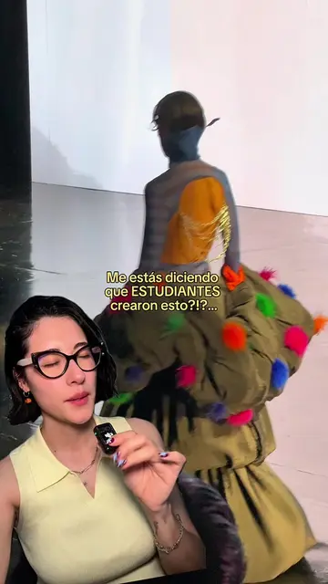 Me estás diciendo que ESTUDIANTES crearon esto?  Wow!!  Me encanta ir a pasarela