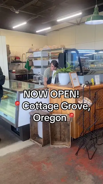Come check out the New Bakery in Cottage Grove Oregon! 📍90 S 10th st Cottage Gr