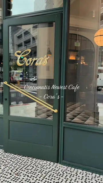A New Cafe just opened up downtown Cincinnati #Coras #coffeeshop #cincinnati 