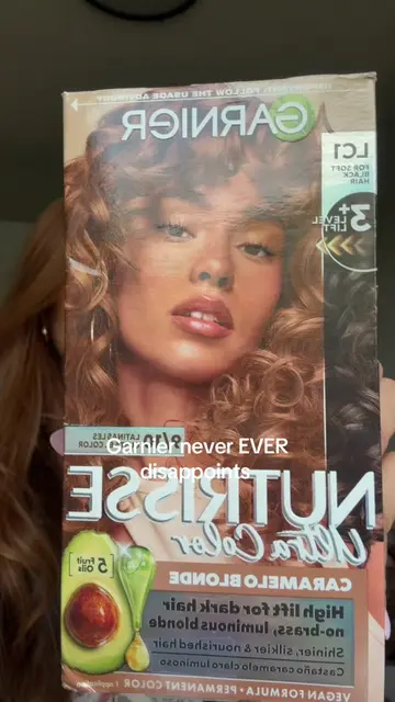 We did it one more time @GARNIER #hairtutorial #hairtransformation #caramelblond