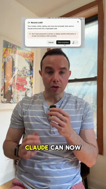 Claude is show and tell now #claude #founder #startup #aitips #ai 