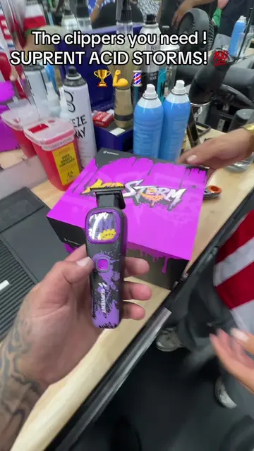 This clipper set by Suprent is way too fire! 🔥 🤩 perfect for beginners or even