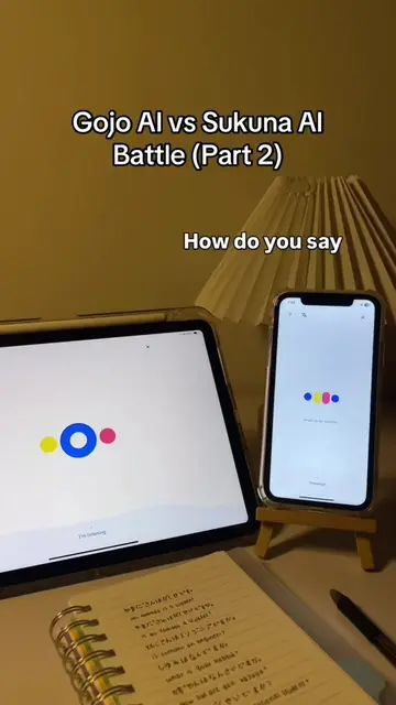 Part of Gojo vs Sukuna AI battle 🎶 #LanguageLearning #learnjapanese #gojosatoru
