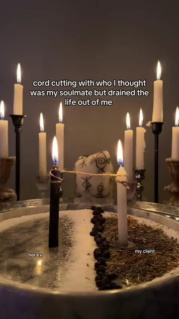 ⛓️‍💥⛓️‍💥⛓️‍💥  #cordcutting #cordcuttingritual #witchcraft #candlemagick #occu