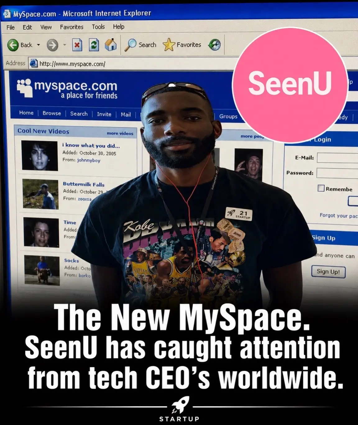 I built seenu from scratch and MySpace is so back!!!! Top 5 friends, customize y