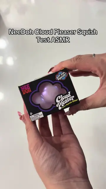 NeeDoh Cloud Pleaser Squish Test ASMR 3/5 ⭐️ | @NeeDoh  #needoh #squishy #asmr #