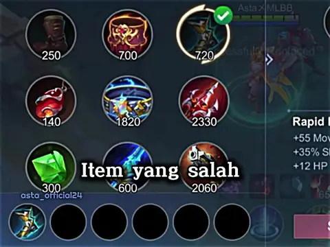 Tutorial Build aldous tersakit andalanku@MLBB Creator Base #mlbb 