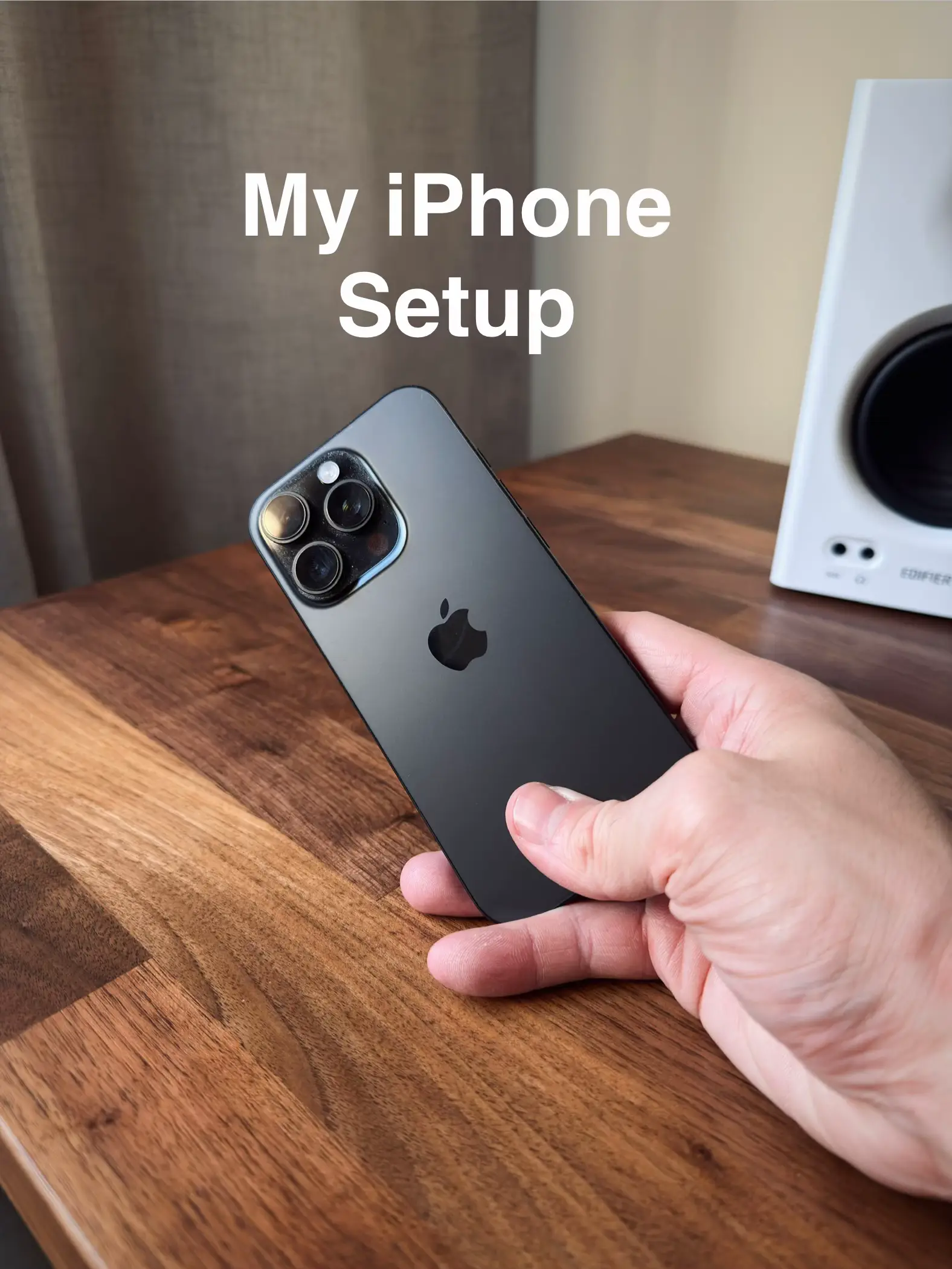 The iPhone setup that reached 1.3M views - updated for 2026 📱 Which screen woul