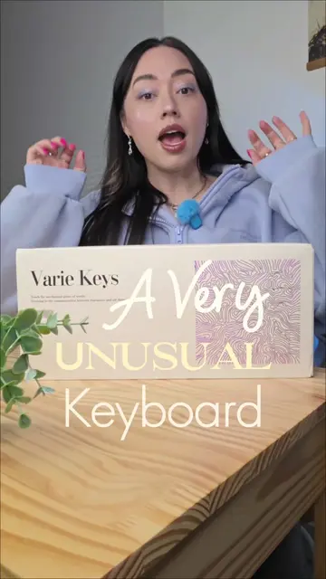 This keyboard is like nothing I've ever seen before... Get crafty? with the: Ein