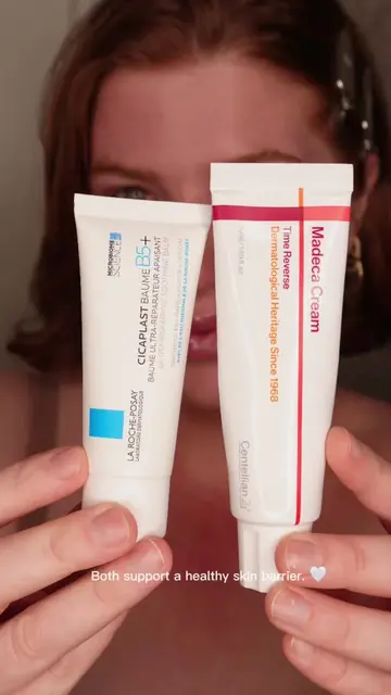 Two barrier creams. Two different textures. 🤍🤍 One takes forever to absorb… bu