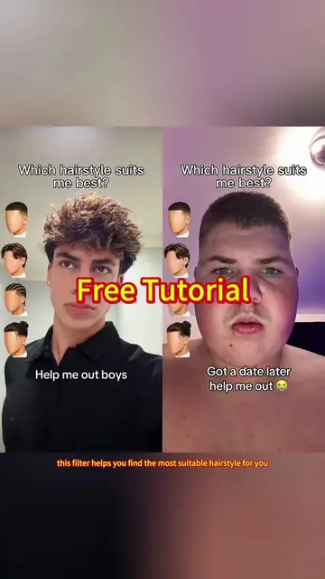Try this hairstyle filter See which hairstyle suits me best which haircut suits 