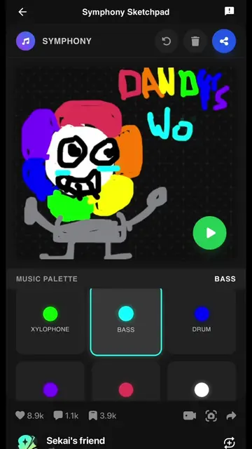 Tutorial to symphony sketched  #sekaiapp #sekai #appmaker #symphonysketchpad #sy