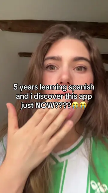 SHOCKED i love this app omg  #learningspanish #LanguageLearning #becomefluent #p