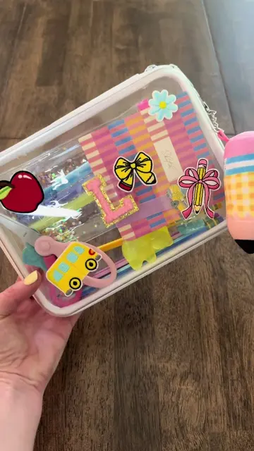 Make this DIY pencil case with your kids for back to school!      🔗 Links for c