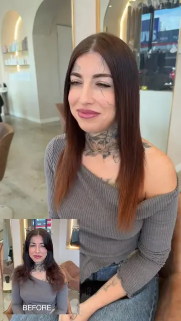 She trusted nanoplasty with her own hair before adding her extensions and the re