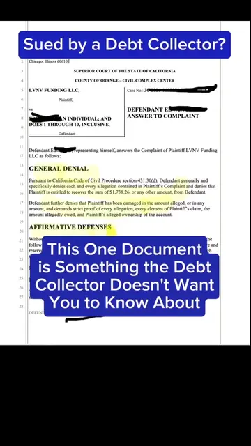 Most people lose a debt lawsuit before they ever step into a courtroom—because t