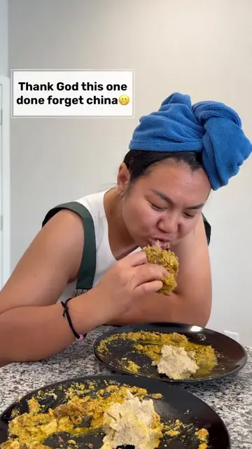 She always enjoys our food more than we do. (best choice)