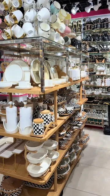 Yiwu ceramic tableware kitchenware manufacturer shop #sourcingagent #tablwware #
