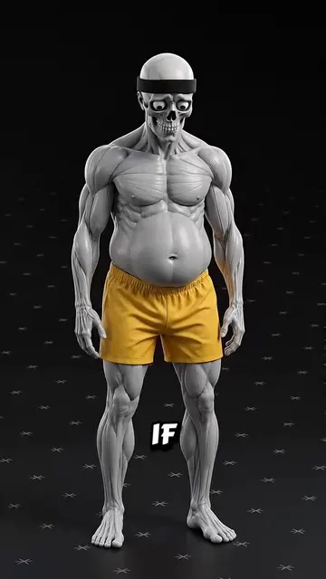 Your belly sticking out might not be body fat. It could be anterior pelvic tilt 