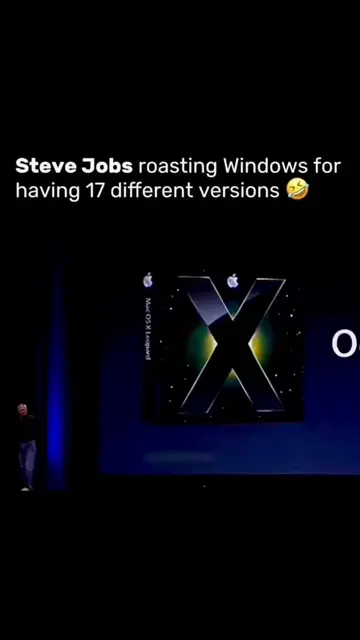 Jobs Roasted Windows Perfectly 😂 Steve Jobs understood that simplicity could be