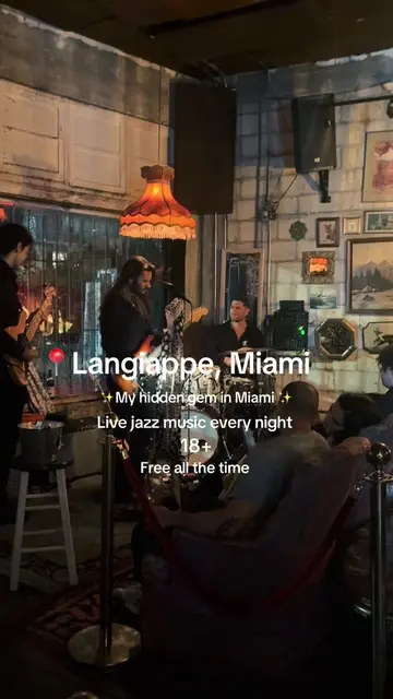 A tucked away gem that’s absolutely worth it #hiddengems #wheretogo #miami #jazz