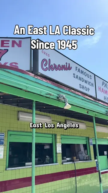 Serving East Los Angeles since 1945, Chronis Famous Sandwich Shop has been a loc