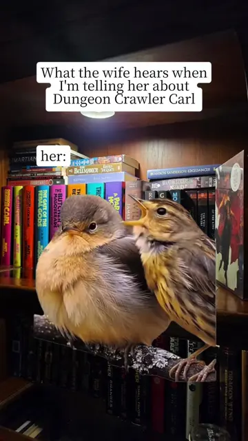 She just doesn't get it 😅 I've told her all about the adventure of Carl and Don