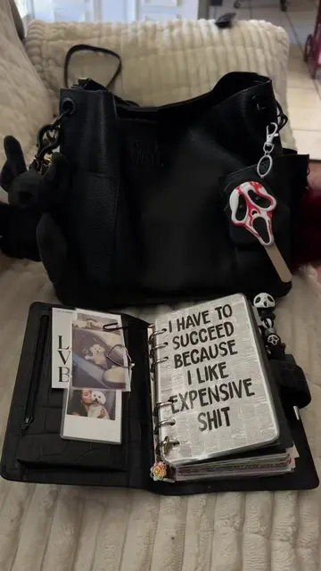 dark aesthetic details only. 🔪🖤 #stevemaddenbag #hobobag #bagsoftiktok #bagtok