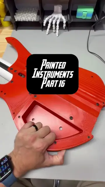 I 3D printed an over-engineered electric bass 🎸 (Printed Instruments Pt. 16) Fu