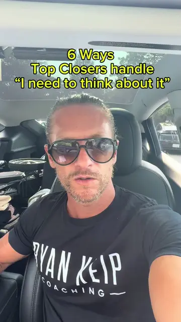 Stop losing deals to “I need to think about it.” Most of the time, it isn’t the 