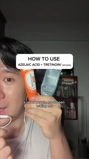 How I incorporate retinoids/ tretinoin and azelaic acid into my skincare routine