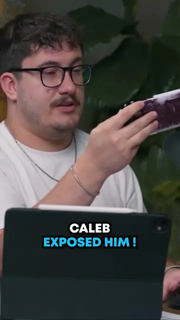 caleb exposed him ! #finance #finances #financetok #financialaudit @Caleb Hammer