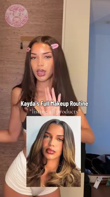 Breaking down Kayda’s makeup routine by products! #kayda #MakeupRoutine #makeupp