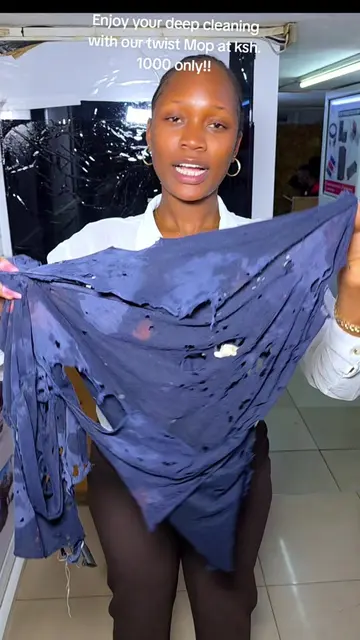 🇰🇪TWIST MOP. ✔️One twist, Spotless floors, Zero hassle. ✔️ Say goodbye to mess