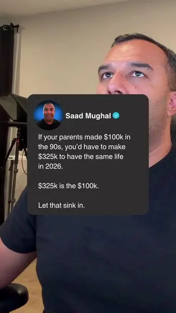 $100K used to build a life. Today it barely covers survival. If you want the sam