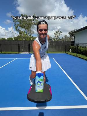 ta-da 🪄🥥 #vitacoco #coconutwater #fyp #pickleball #coconut 