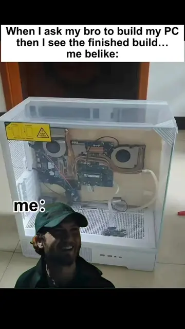 This isn't mine... #PCBuild #TechTok #GamingPC #funnytech #pcmemes 