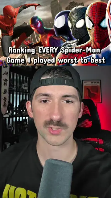 Ranking every Spider-Man game I played from worst to best! #gaming #spiderman #s
