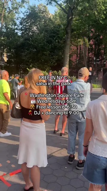 Your sign to take a free salsa lesson in NYC 💃 #nycthingstodo #newyorkcity #new