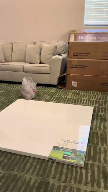 Part 1 of making a large piece of art for our new home 🥹 #diyart #DIY #homedeco