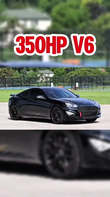 350HP V6 Monster: Hyundai Genesis Coupe 3.8 🏁🇰🇷 When Hyundai introduced the r