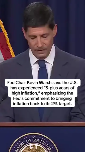 Kevin Warsh today #fedreserve #interestrates #economy #macroeconomics #kevinwars