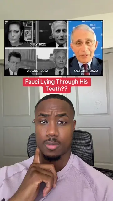 How much has Fauci lied?? He just lied here clear as day, and he wouldn’t answer