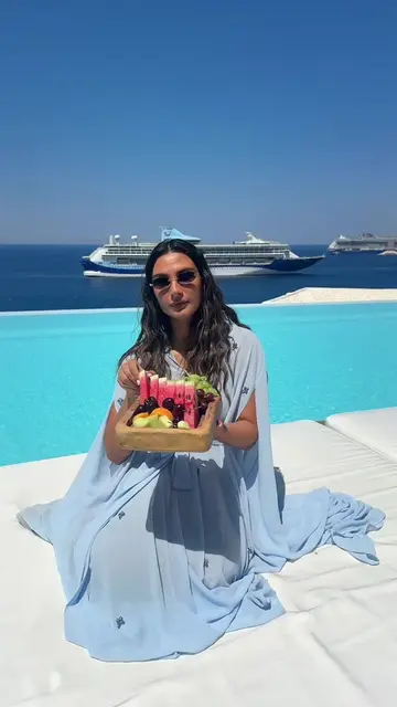 Not leaving Mykonos 🩵